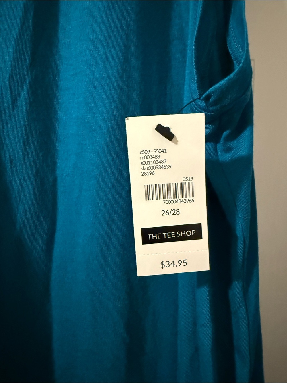 Lane Bryant V-Neck Sleeveless Mesh-Trim Tank - Picture 2 of 4